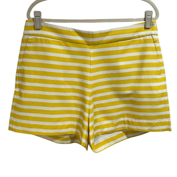 J.Crew High waisted Striped Shorts  Size 14 - Picture 3 of 10